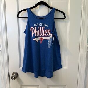 5th & Ocean Blue Philadelphia Phillies Tank Top